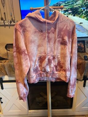 Vans Light Pink Cozy Hoodie with Logo Tag